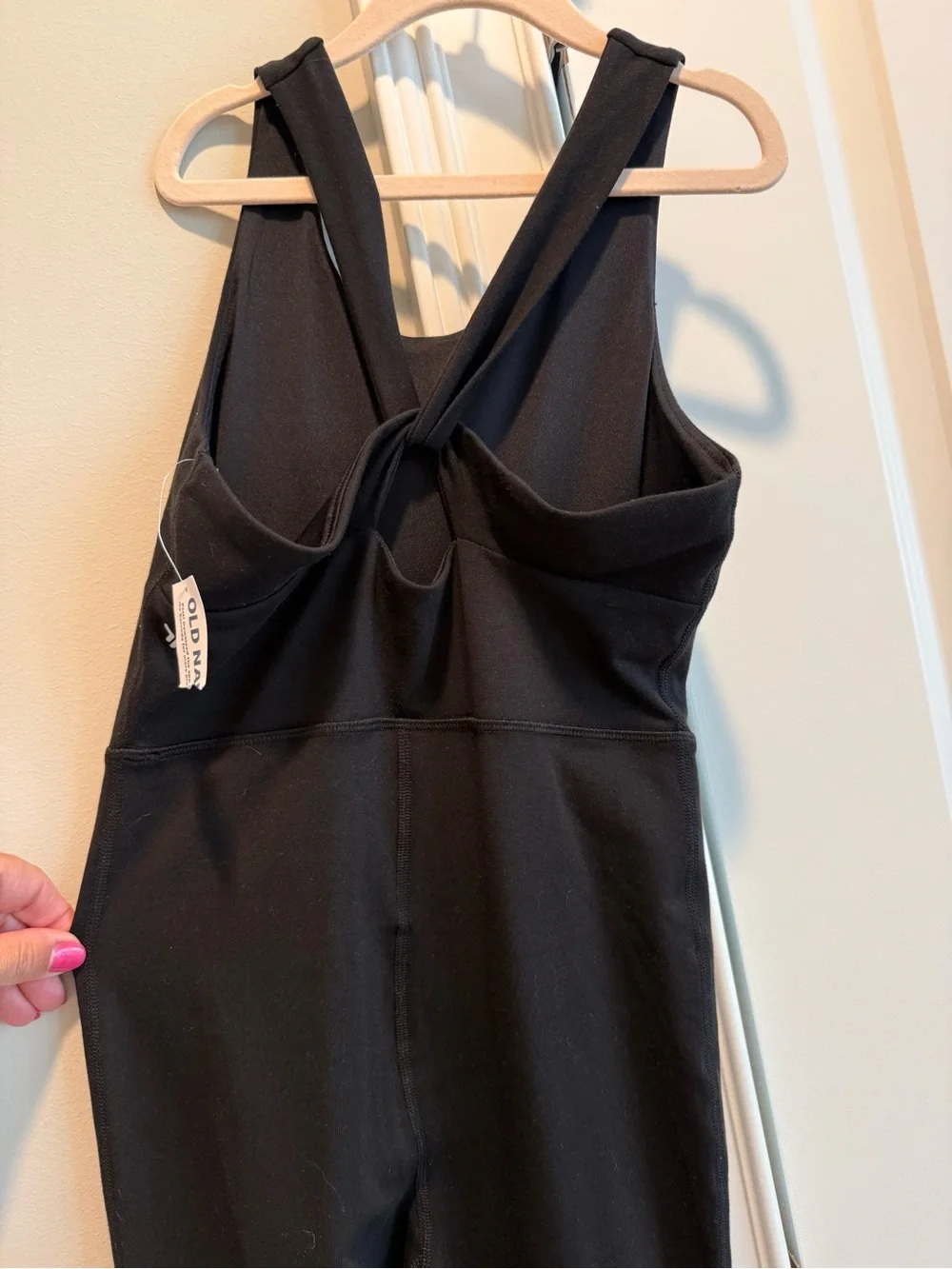 Old Navy Girls Sleek Black Sleeveless Jumpsuit